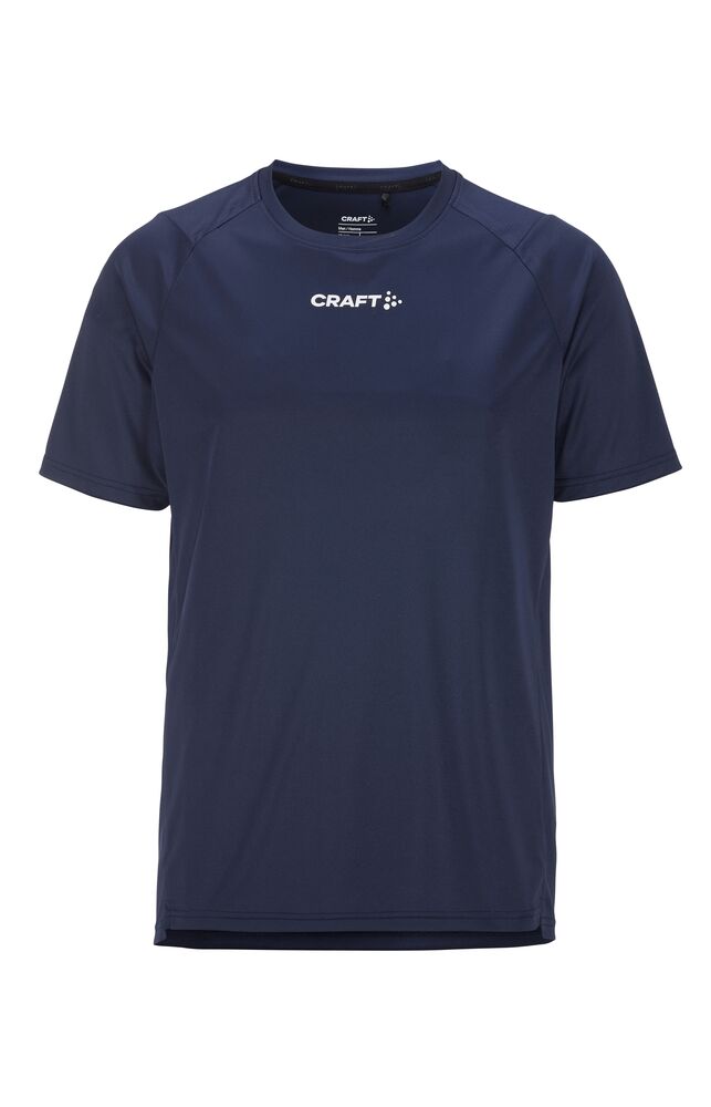 CRAFT Rush 2.0 Ss Løbe T-shirt - Herre - rPet-Navy