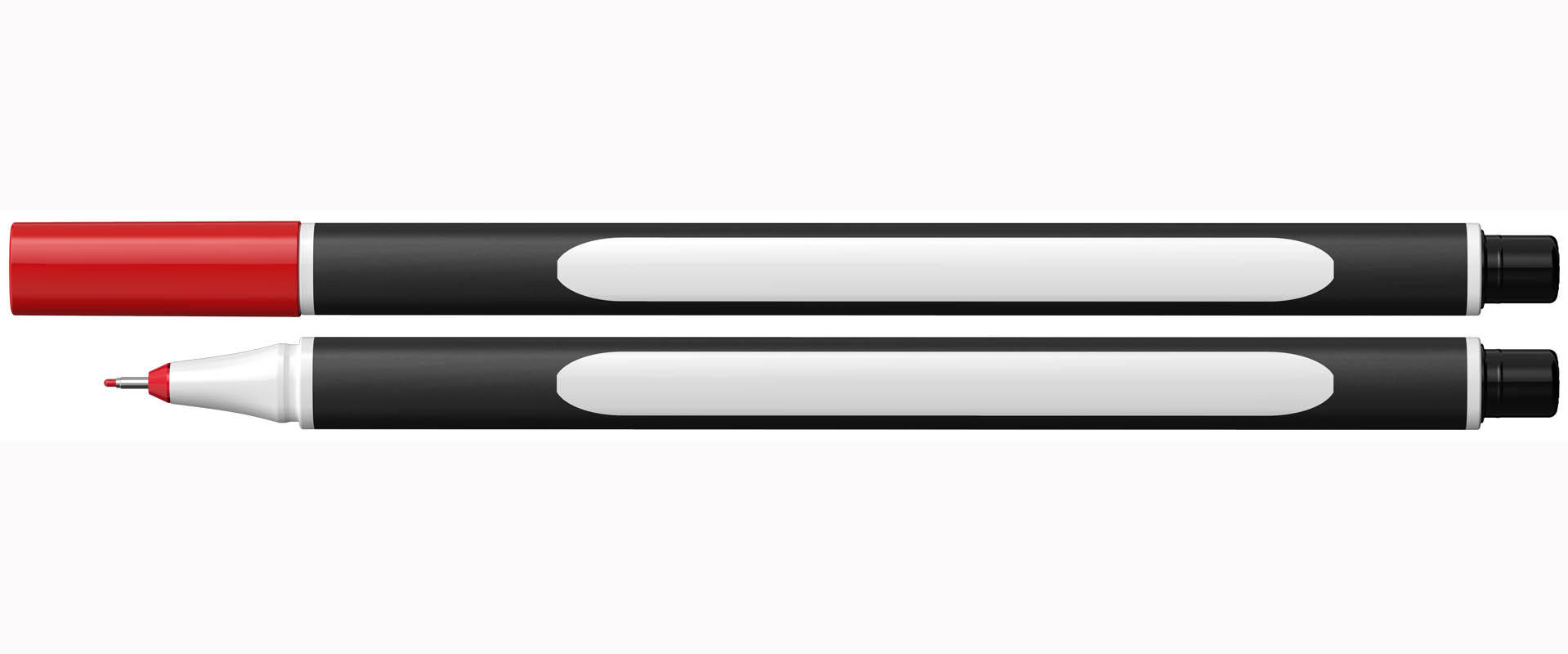 SCHNEIDER Fineliner Pen - Recycling-Rød