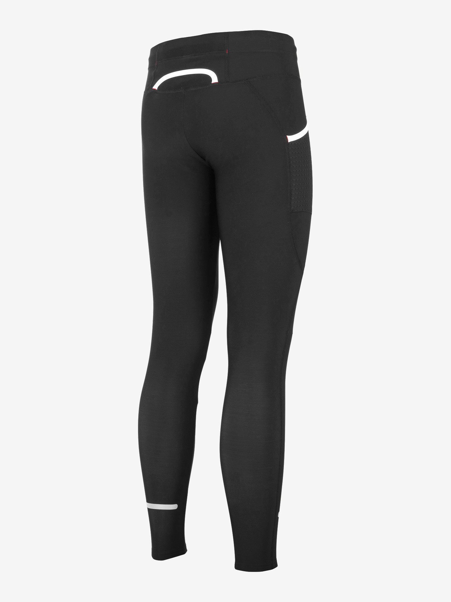 FUSION Hot Løbetights, unisex-Sort