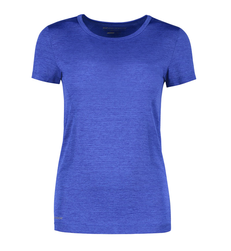 GEYSER seamless s/s T-shirt, dame-Kongeblå