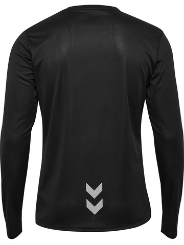 HUMMEL Langærmet T-shirt, Herre - 100% rPet-Sort