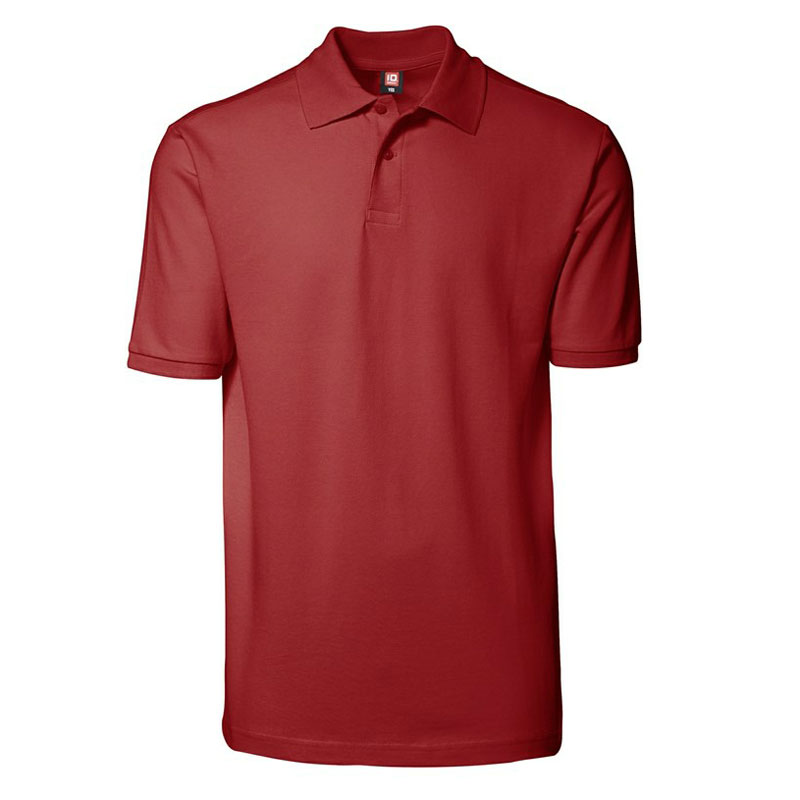 ID Yes Poloshirt-Rød