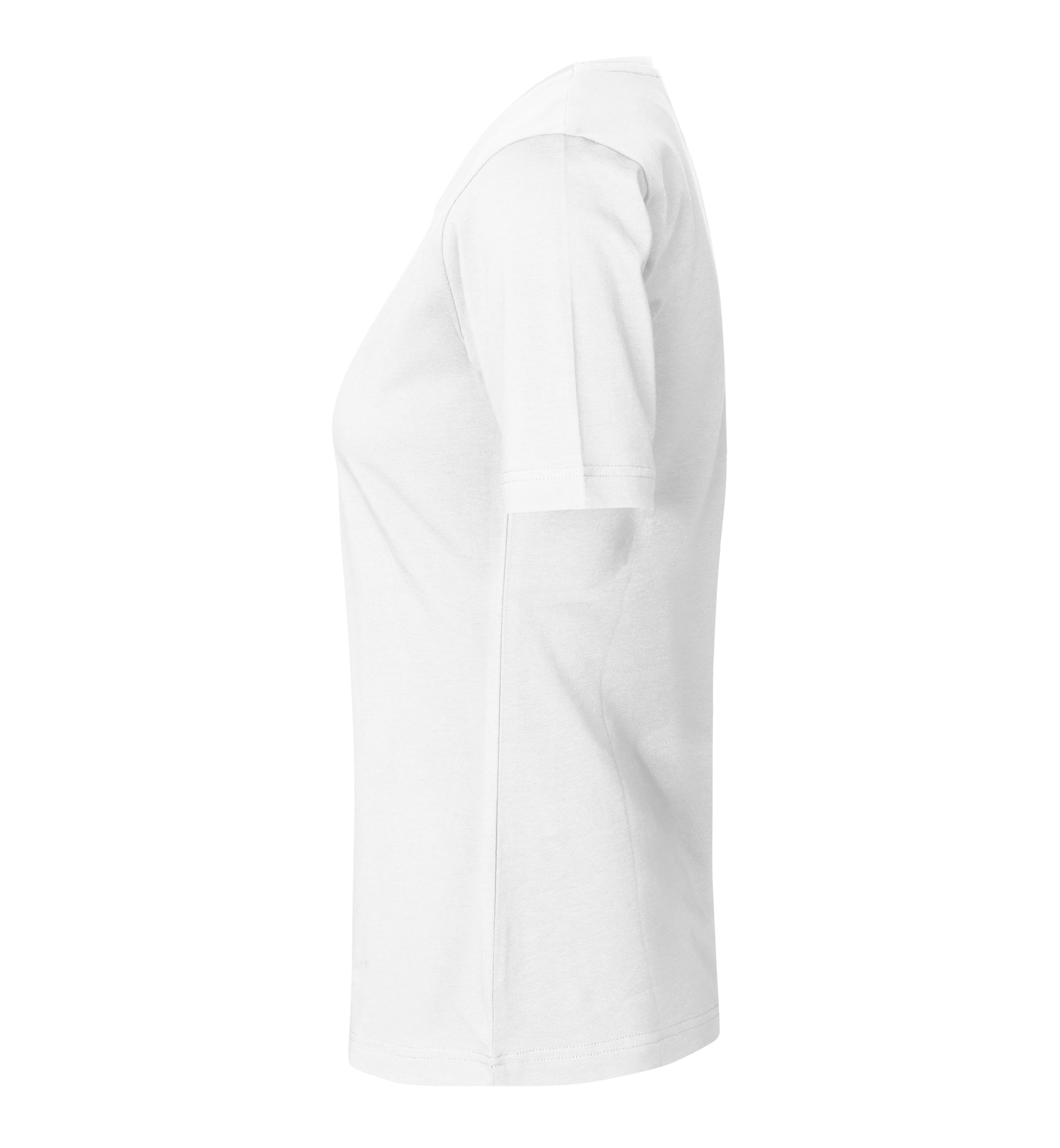 ID Stretch T-shirt komfort, dame-Hvid