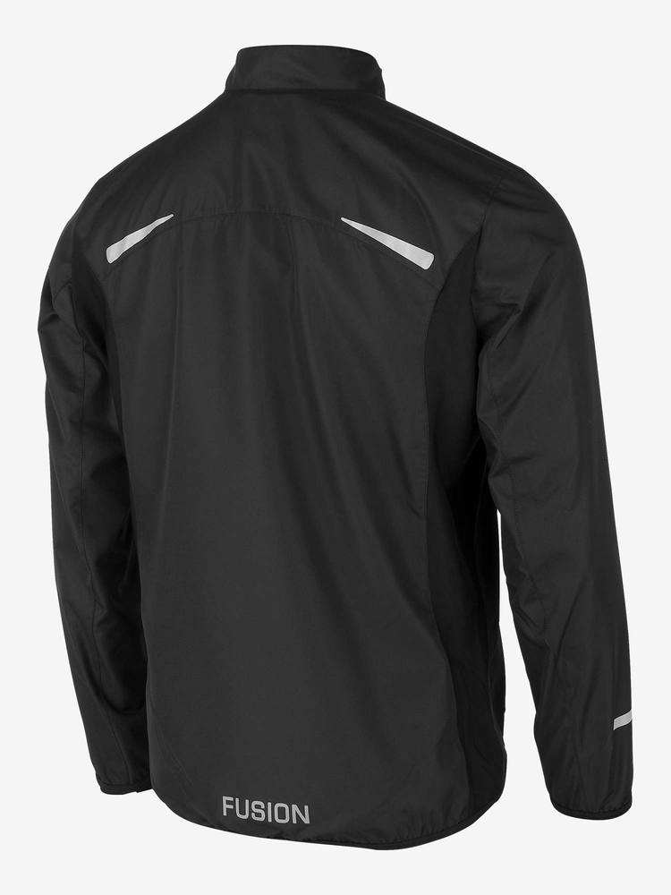 FUSION Løbejakke, herre-Sort