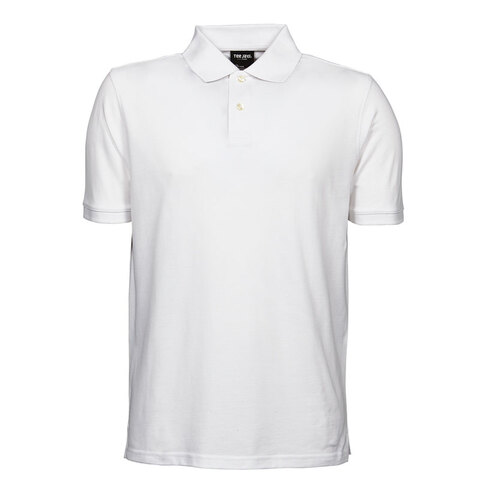 TEE JAYS Heavy Polo- Økologisk bomuld-Hvid