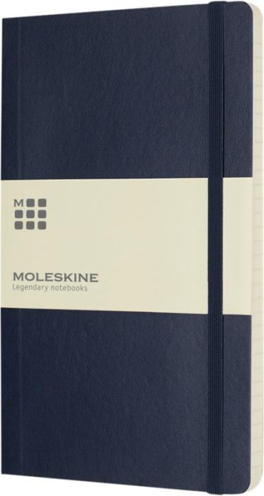 MOLESKINE Classic L softcover notesbog - linjeret - Certificeret Papir