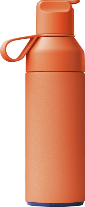 Ocean Bottle GO 500 ml isoleret vandflaske - Genbrugs Stål Termoflaske-Orange
