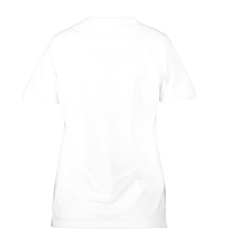 ID PRO wear CARE poloshirt, dame-Hvid