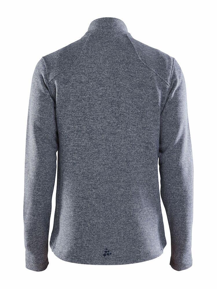 CRAFT Fleece Jakke, Herre - rPet-Mørkegrå