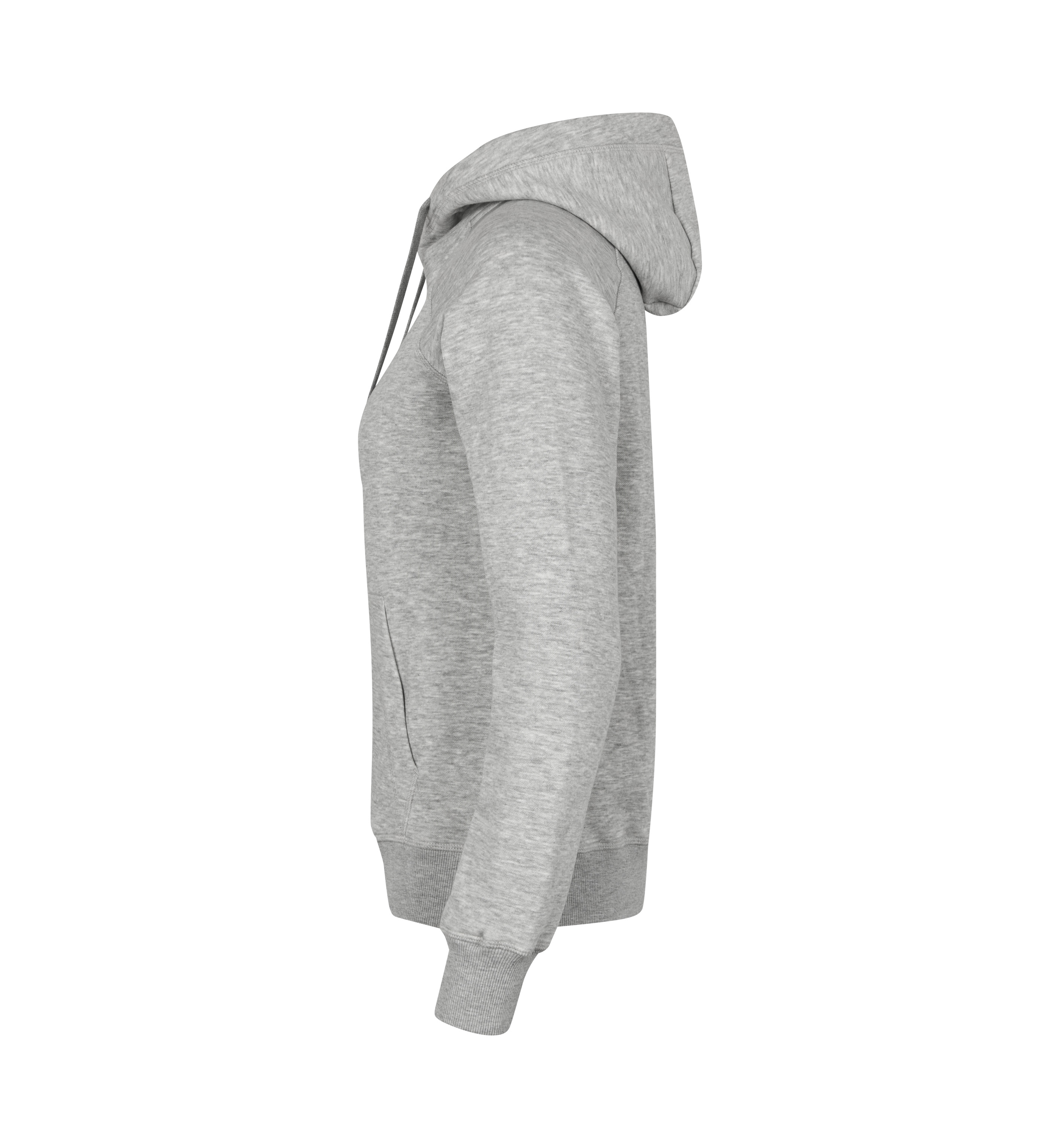 ID Core Full Zip  Hoodie, dame-Grå melange