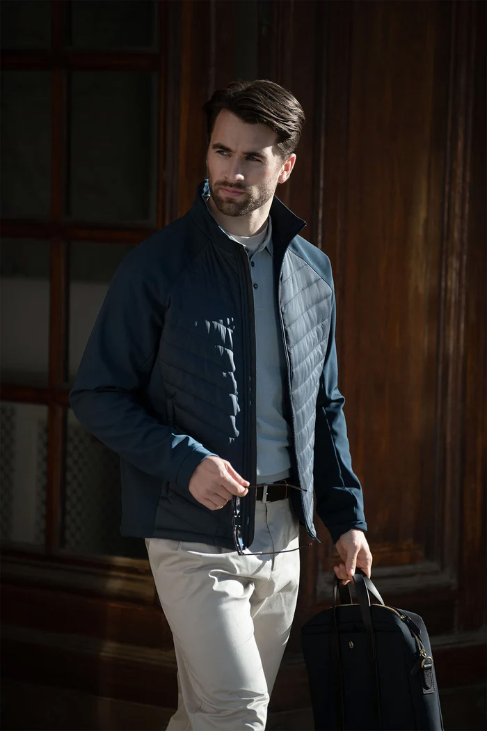 NIMBUS Bloomsdale Hybrid Jakke, Herre-Sort