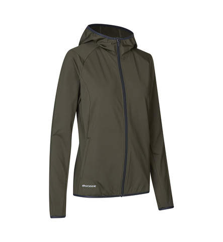 GEYSER stretch Hoodie, Dame-Oliven