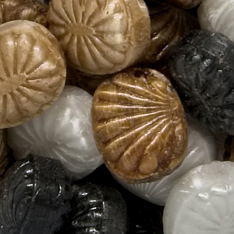 Danske Twistede Logo Veganske Bolsjer i komposterbar folie-Cafèmix