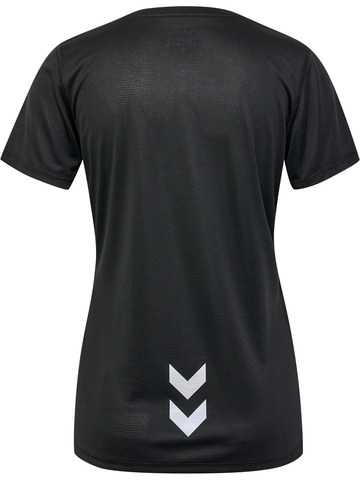 HUMMEL Løbe T-shirt, dame - 100% rPet-Sort