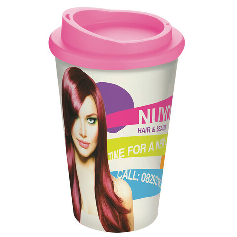 Brite Americano Take-away krus, 350 ml.-Pink