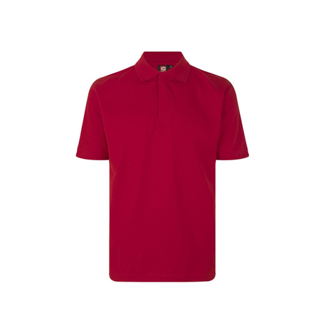 PRO Wear poloshirt | trykknap-Rød