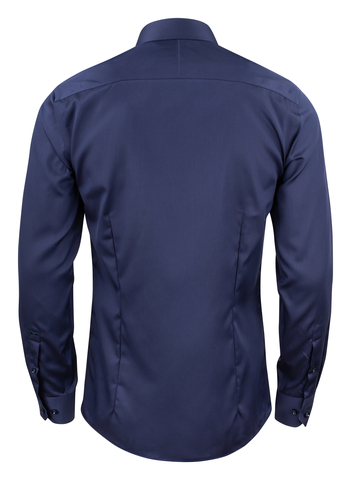 J. HARVEST & FROST GB01 Twill Slim Skjorte - Herre