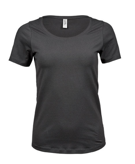 TEE JAYS Ladies Stretch Tee-Mørkegrå