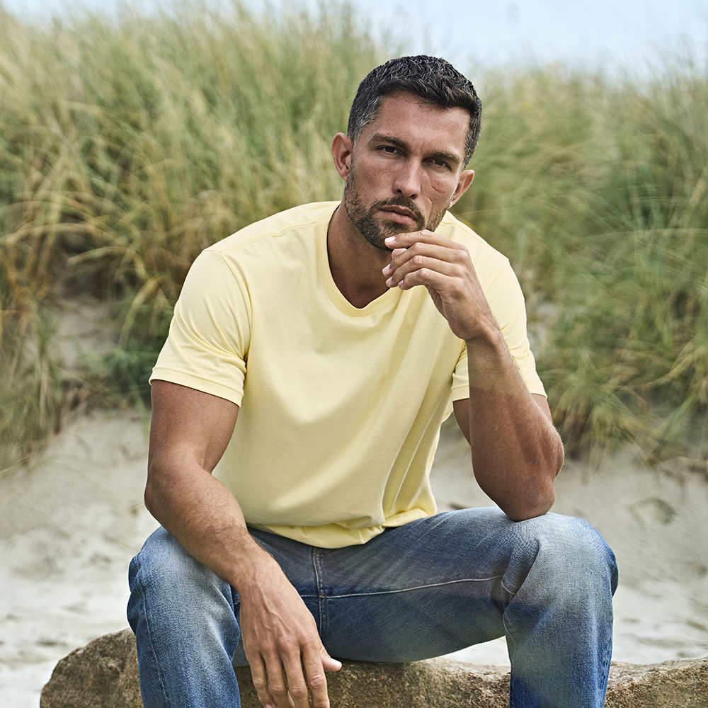 LABELFREE Urban Luxury Tee, Tee Jays - Økologisk Bomuld-Lyse Gul