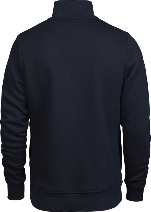 TEE JAYS Sweatshirt med kort lynlås-Navy