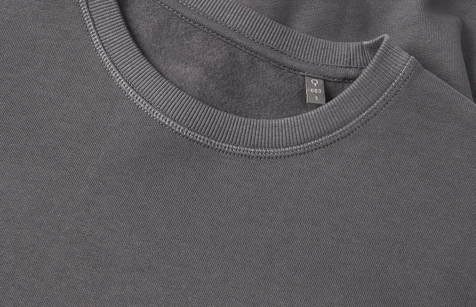 ID Økologisk O-hals Sweatshirt, dame-Grå