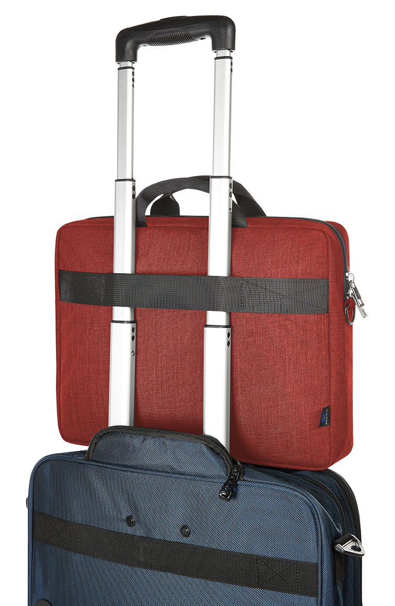 HALFAR Laptop Taske - RPET-Rød