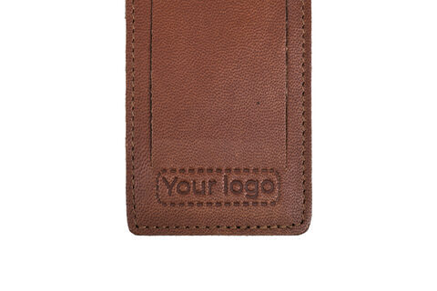 Læder Bagage Tag