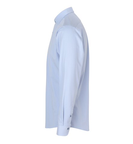 SEVEN SEAS Hybrid Skjorte, Herre-Lyseblå