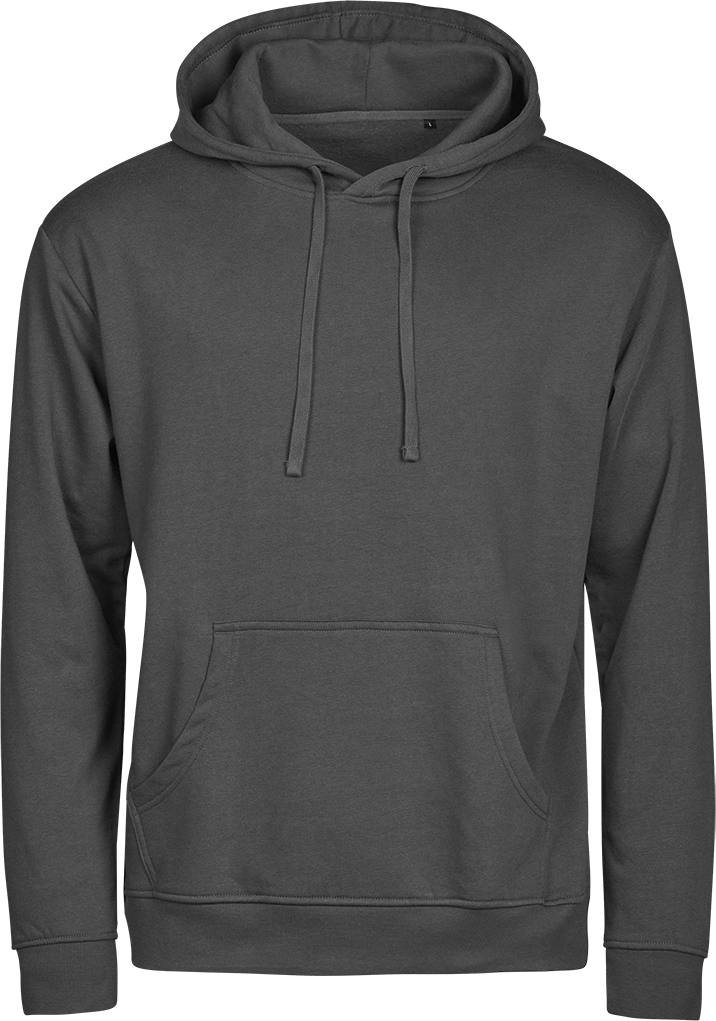 LABELFREE Power Hoodie , Tee Jays - 70% Økologisk Bomuld-Grå