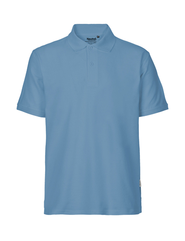 NEUTRAL Classic Polo, 100% Økologisk Fairtrade Bomuld-Indigo