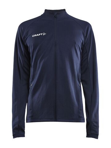 CRAFT Evolve Full Zip Løbejakke, herre - rPet,-Navy