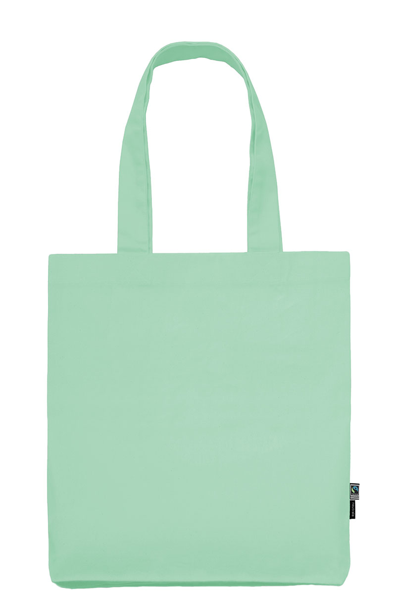 NEUTRAL Kraftig Mulepose, 100% Økologisk Fairtrade Bomuld-Mint