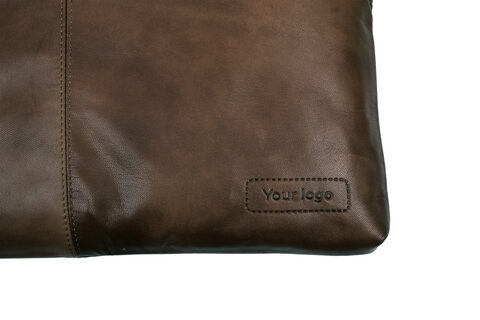 Læder PC Sleeve 15-16 tommer