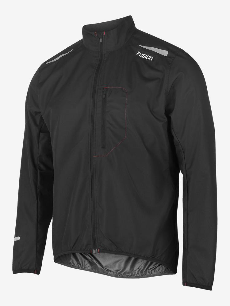 FUSION Løbejakke, herre-Sort