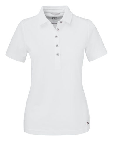 CUTTER & BUCK Advantage Polo, Dame-Hvid
