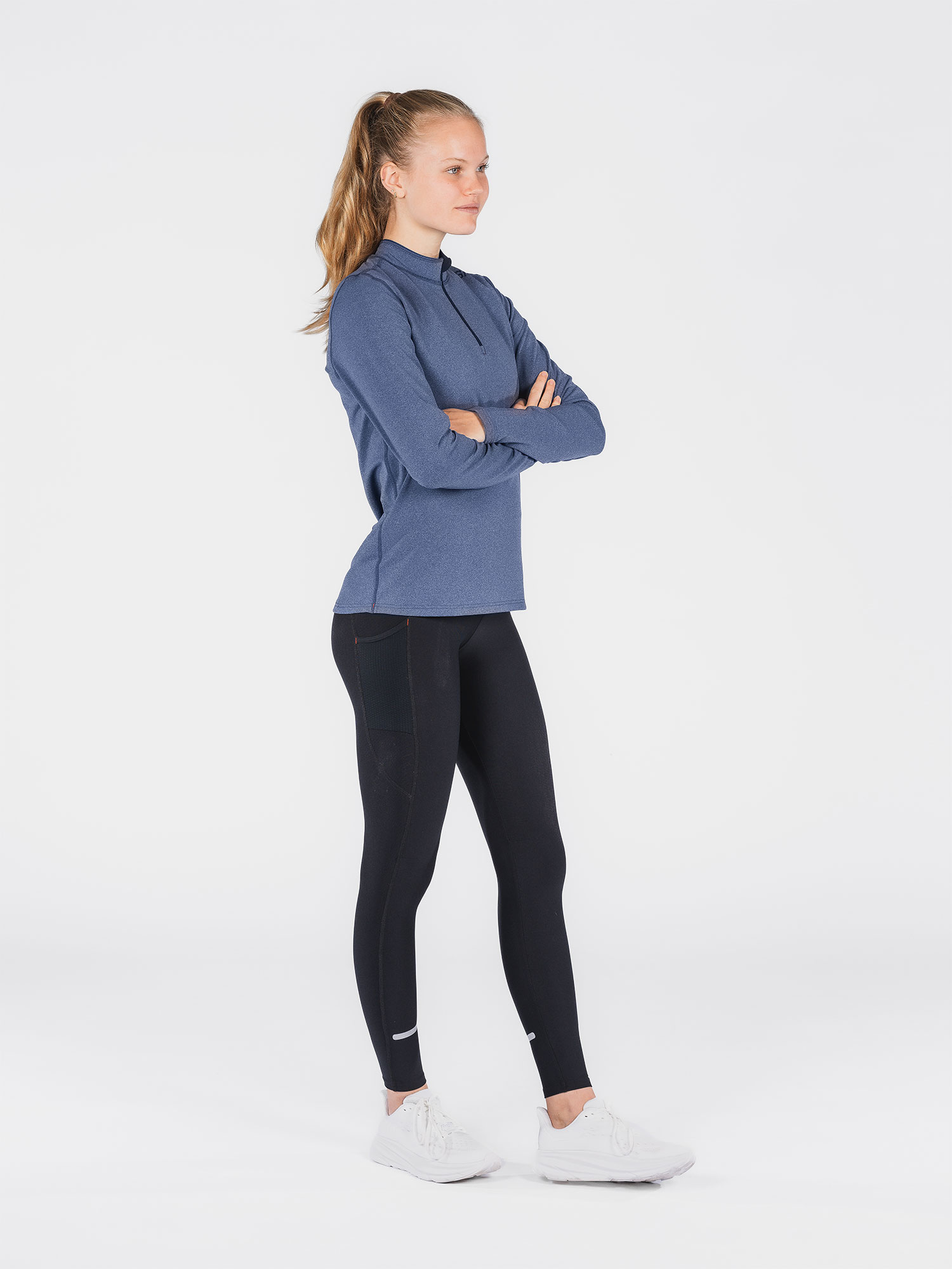 FUSION Løbetrøje, dame-Blå