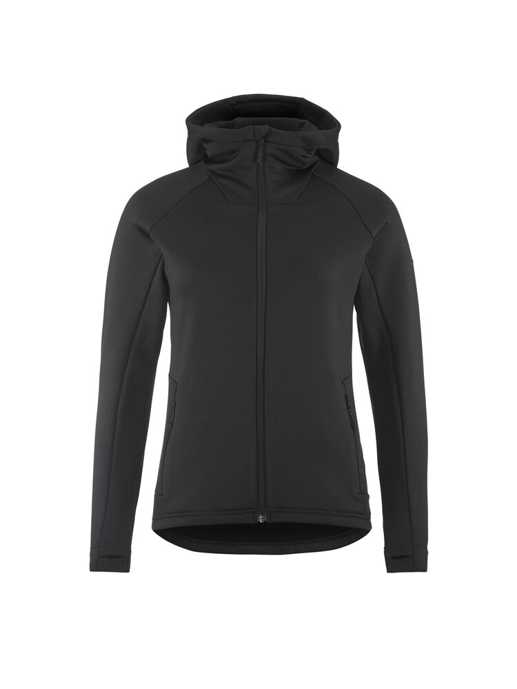 CRAFT ADV Explore Power fleece Hood, Dame - rPet-Sort