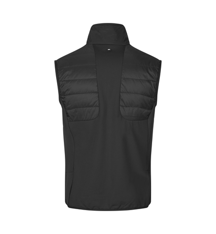 GEYSER hybrid vest, Herre - fyldet er rPet-Sort