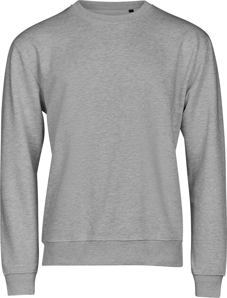 LABELFREE Power Sweatshirt , Tee Jays - Økologisk Bomuld-Grå