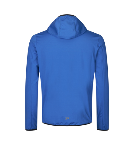 GEYSER stretch Hoodie, Herre-Blå