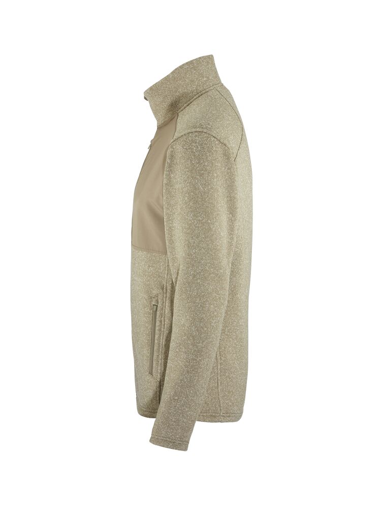 CRAFT Fleece Jakke, Herre - rPet-Creme