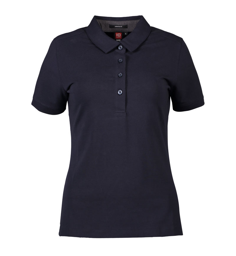 ID Business polo | stretch, dame-Navy