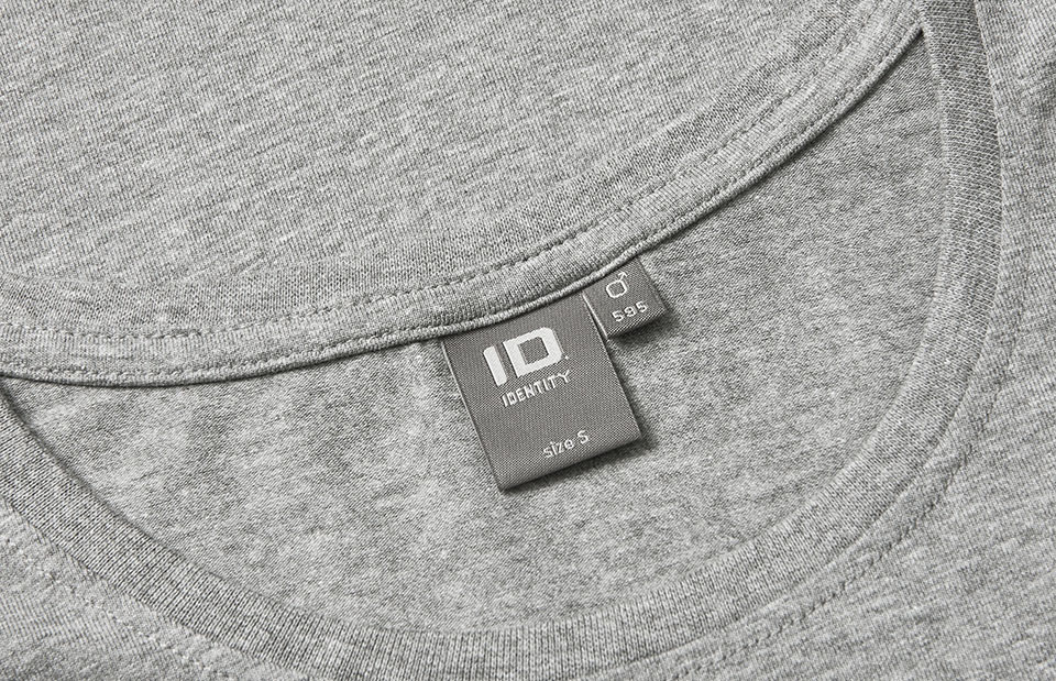 ID Stretch T-shirt komfort, dame-Grå melange