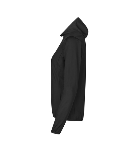 GEYSER stretch Hoodie, Dame-Sort