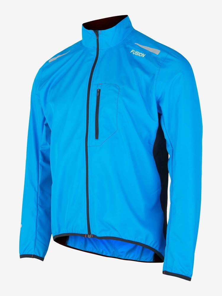 FUSION Løbejakke, herre-Azur