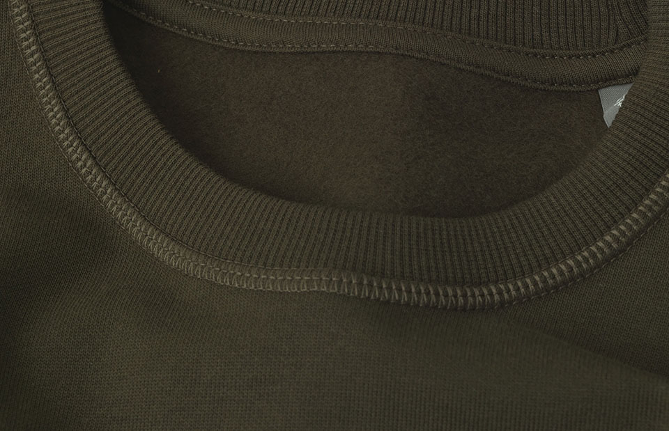 ID Økologisk O-hals Sweatshirt, dame-Oliven