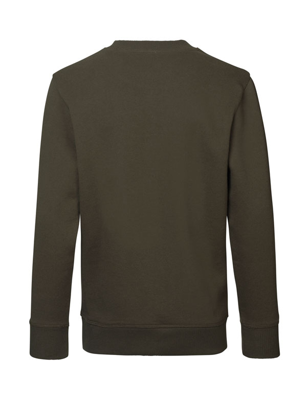 ID CORE O-neck sweatshirt, børn-Flaskegrøn
