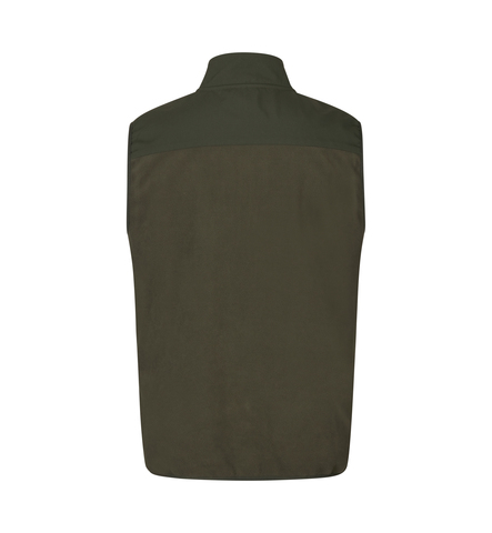 ID Bonded fleecevest, Herre-Oliven