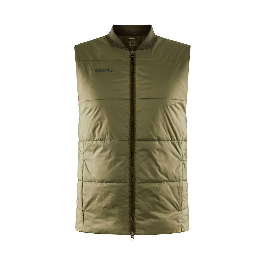 CRAFT Core Light Padded Vest Unisex-Grøn