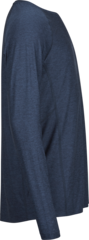 TEE JAYS Long Sleeve Cooldry T-shirt-Navy